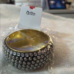 Silver and Gold colored bracelet